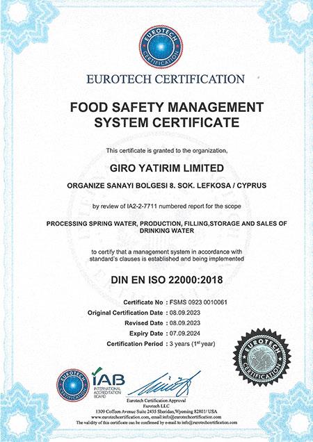 ISO 22000 - EN